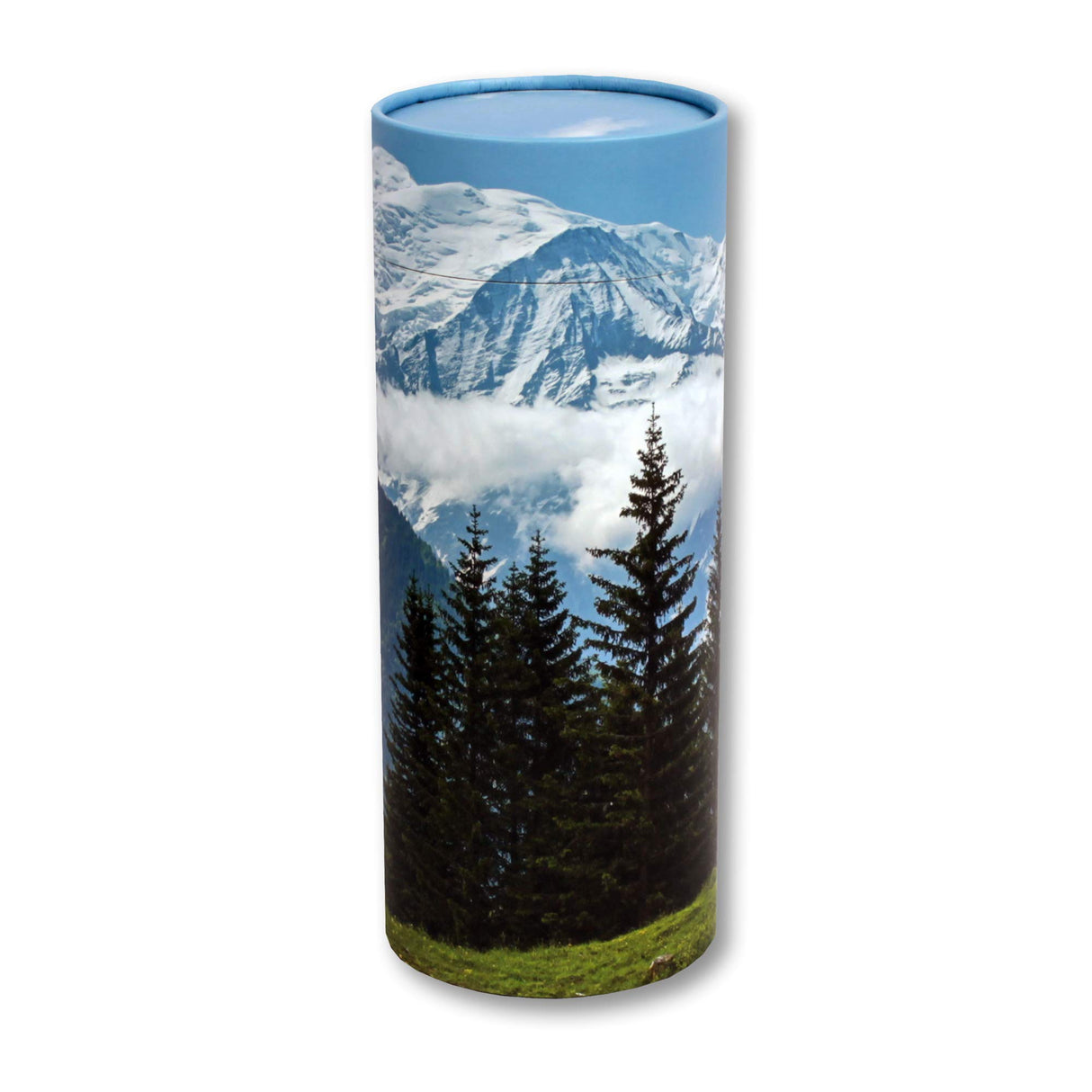 Ocean Sunset Scattering Tube, Biodegradable Cremation Urn for Ashes, Adult Sized Cremation Urn, 12.5 Inches High