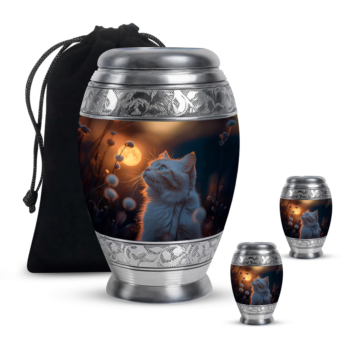 Dolphin Urn for Ashes - Funeral Urns of Human Ashes Adult Female - Cremation Urns for Men & Women - Companion Urn for Mom