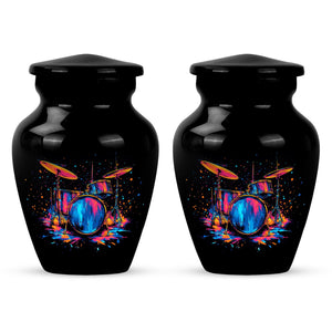 Yatskia Stained Glass Urns for Human Ashes Male & Female, Urn for Ashes Adult Male, (Pack of 1, 3 Inch)