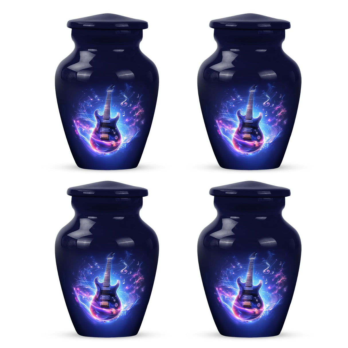 Yatskia Stained Glass Urns for Human Ashes Male & Female, Urn for Ashes Adult Male, (Pack of 1, 3 Inch)