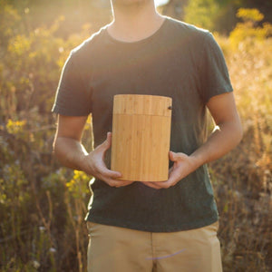 Eco Burial: Biodegradable Urn Designed to Bury