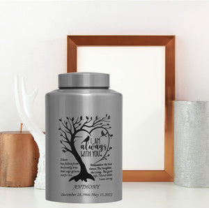 Custom Decorative Urn Personalized Decorative Urn Cremation Urn for Human Ashes Large up to 220lbs Large Memory Decorative Funeral Burial Urn for Male Female Ashes (Custom Urn)