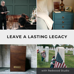 Wood Cremation Urn for Human Ashes | Large Urns Memorial Box for Adult Male | Handmade Funeral Keepsake Urn | Up to 220 lbs Cremains Capacity | Includes Bag and Engraving Plaques |