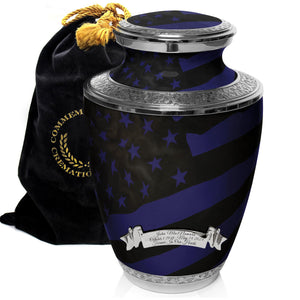 Military Cremation Urn for Ashes Adult Male - Beautifully Handcrafted Decorative Urns & Personalized Army Urns for Human Ashes Adult Man Traditional Camouflage