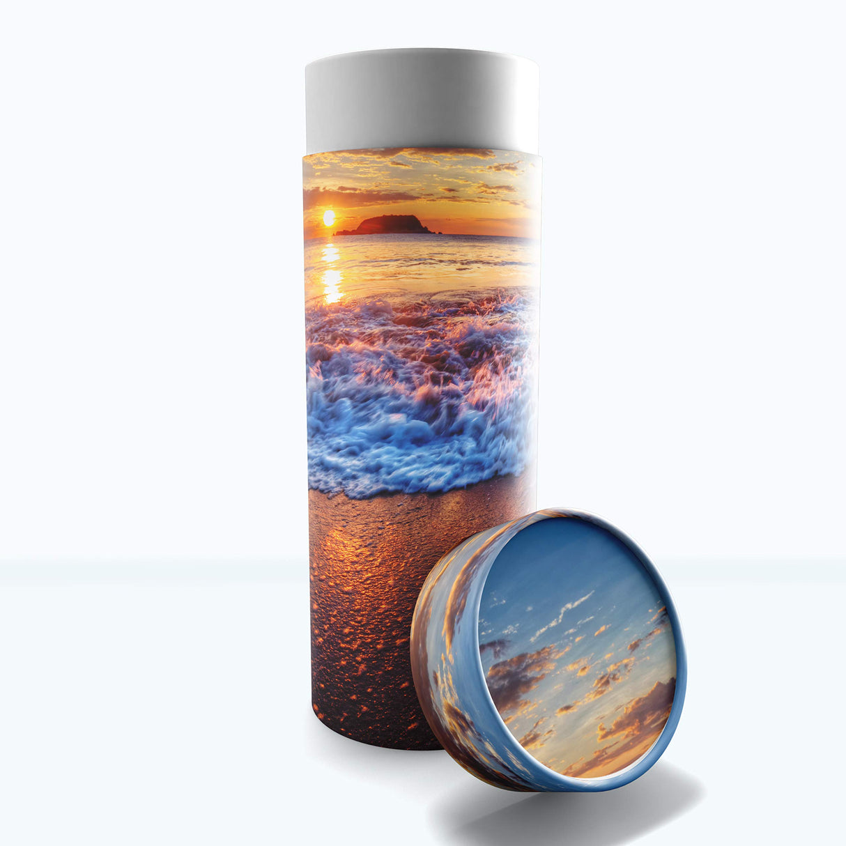 Oceanic Scattering Scattering Tubes for Human Ashes TSA Approved Scattering Urn and Eco-Friendly Biodegradable Urns for Human Ashes & Biodegradable Urn for Burial at Sea