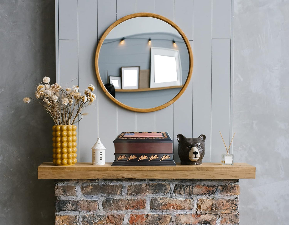 Urns for Ashes - Patriotic Cremation Urn with American Flag - Enduring Ashes Keepsake - Decorative Urns for a Lasting Tribute