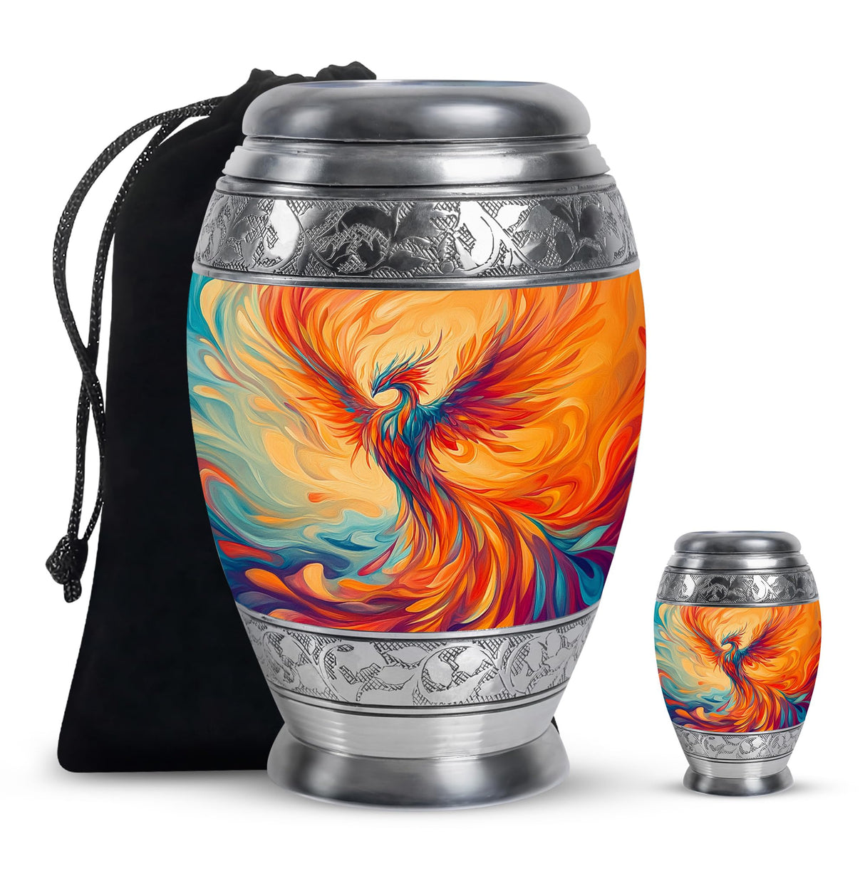 Dolphin Urn for Ashes - Funeral Urns of Human Ashes Adult Female - Cremation Urns for Men & Women - Companion Urn for Mom