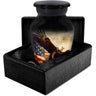 Trupoint Memorials Cremation Urns for Human Ashes, Military and Patriotic Decorative Burial Urn for Veteran Adult Men and Women, Large Blue