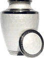 Eternal Harmony Large Urn for Ashes, Adult Male & Female Cremation Urn for Human Ashes with Elegant Finishes, Secure Seal & Velvet Bag, Funeral Vase for Men & Women Up to 200 lbs