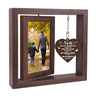Memorial Sympathy Gifts for Loss of Loved One, Bereavement Gift for Loss of Mom Dad Memorial Picture Frame, Remembrance Condolence Funeral Sentimental In Memory of Loved One Gifts, Display Two 4x6 Photos