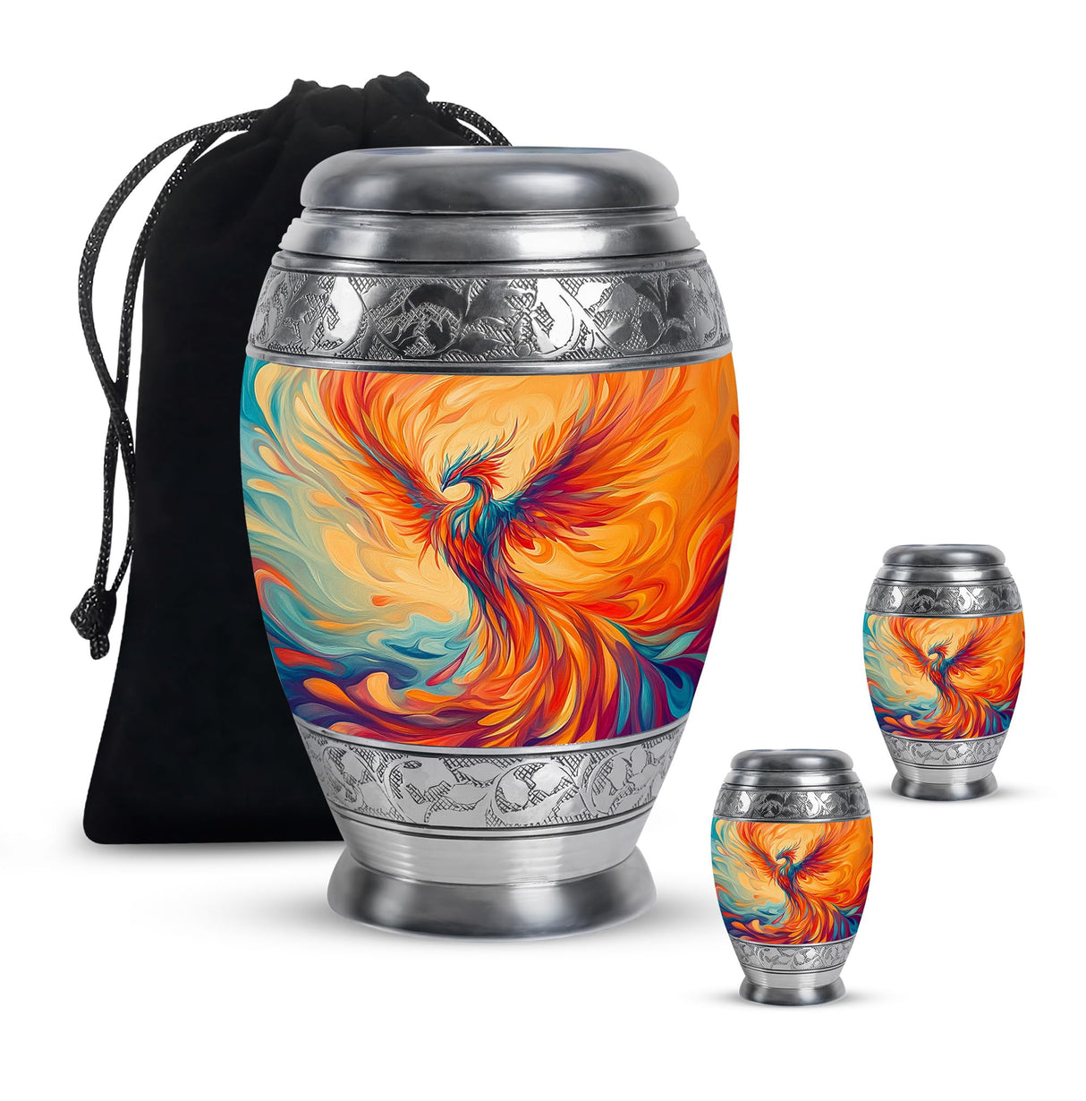 Dolphin Urn for Ashes - Funeral Urns of Human Ashes Adult Female - Cremation Urns for Men & Women - Companion Urn for Mom