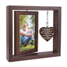 Memorial Sympathy Gifts for Loss of Loved One, Bereavement Gift for Loss of Mom Dad Memorial Picture Frame, Remembrance Condolence Funeral Sentimental In Memory of Loved One Gifts, Display Two 4x6 Photos