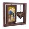 Memorial Sympathy Gifts for Loss of Loved One, Bereavement Gift for Loss of Mom Dad Memorial Picture Frame, Remembrance Condolence Funeral Sentimental In Memory of Loved One Gifts, Display Two 4x6 Photos