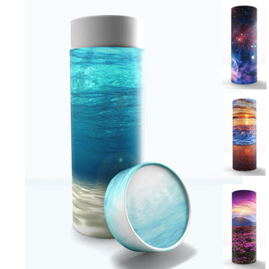 Oceanic Scattering Scattering Tubes for Human Ashes TSA Approved Scattering Urn and Eco-Friendly Biodegradable Urns for Human Ashes & Biodegradable Urn for Burial at Sea