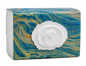 Favorite Place Biodegradable Shell Urn (Large), Eco-Friendly for Cremation or Water Burial (Metallic White K-103)