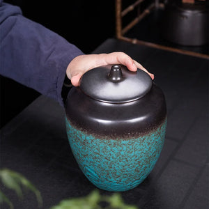 8'' Ceramic Funeral Urn for Ashes