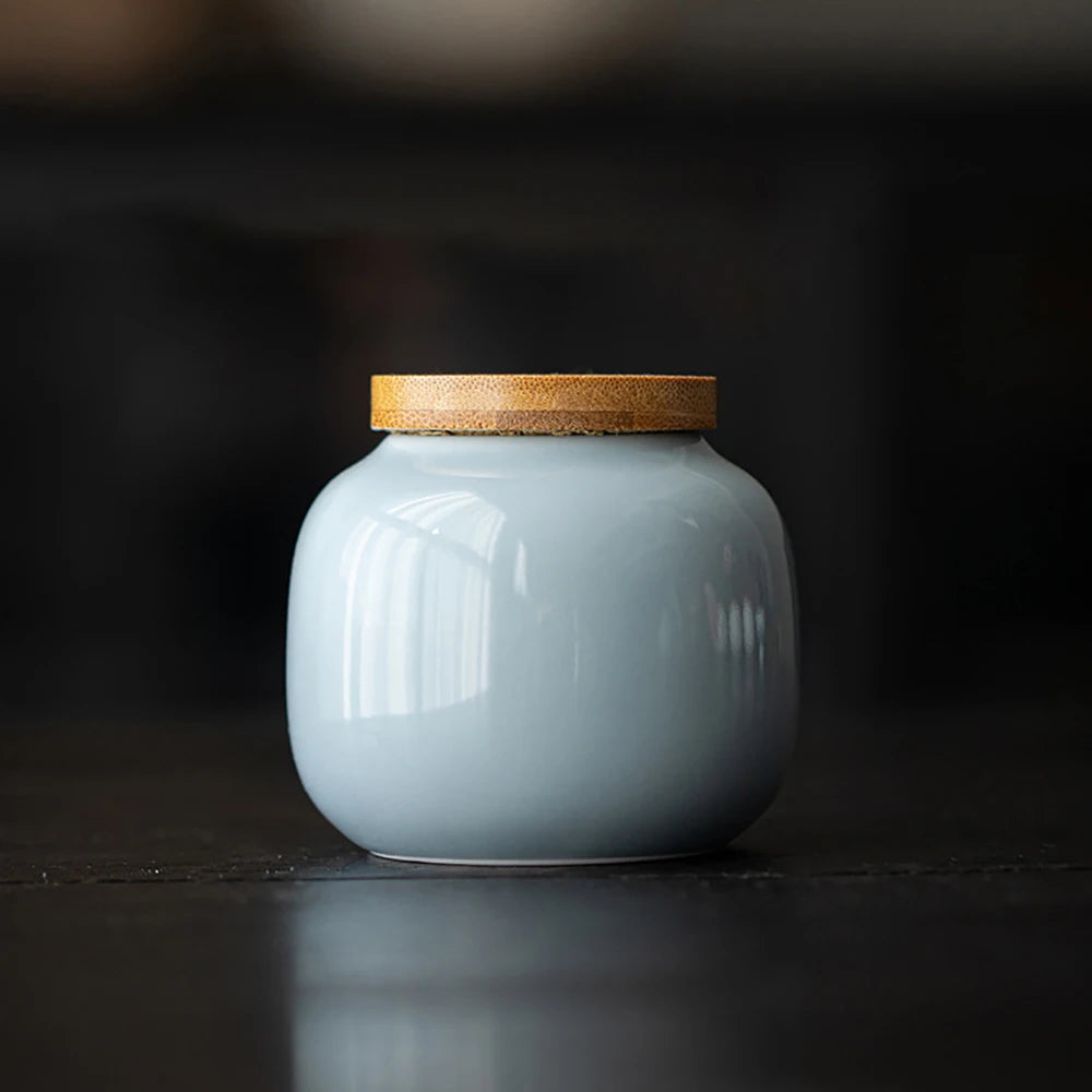 Grey Personalized Ceramic Pet Memorial Urns