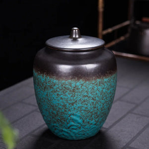 8'' Ceramic Funeral Urn for Ashes