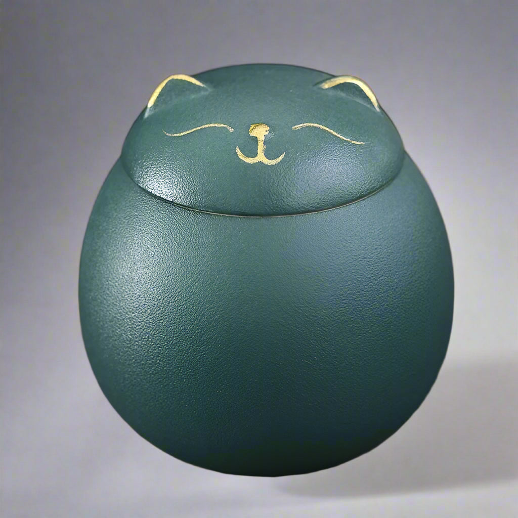 Green Color Animal Funeral Urns for Pets